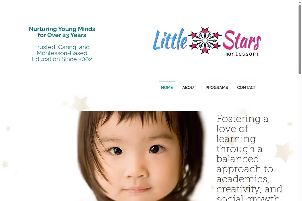 Little Stars Montessori cover
