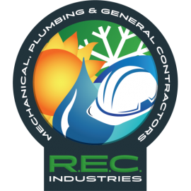 REC Industries logo