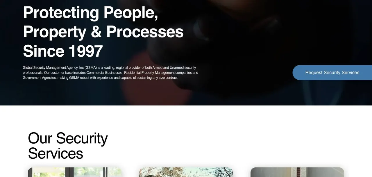 Global Security Management Agency cover