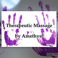 Therapeutic Massage by Amethyst logo