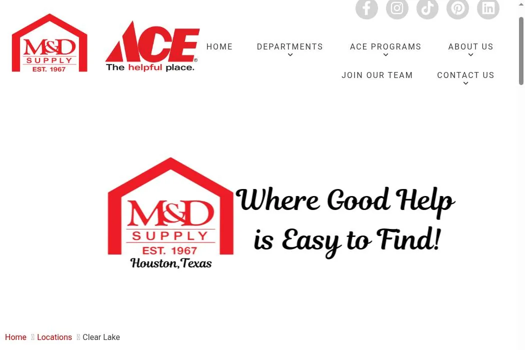 M&D Supply Inc. cover