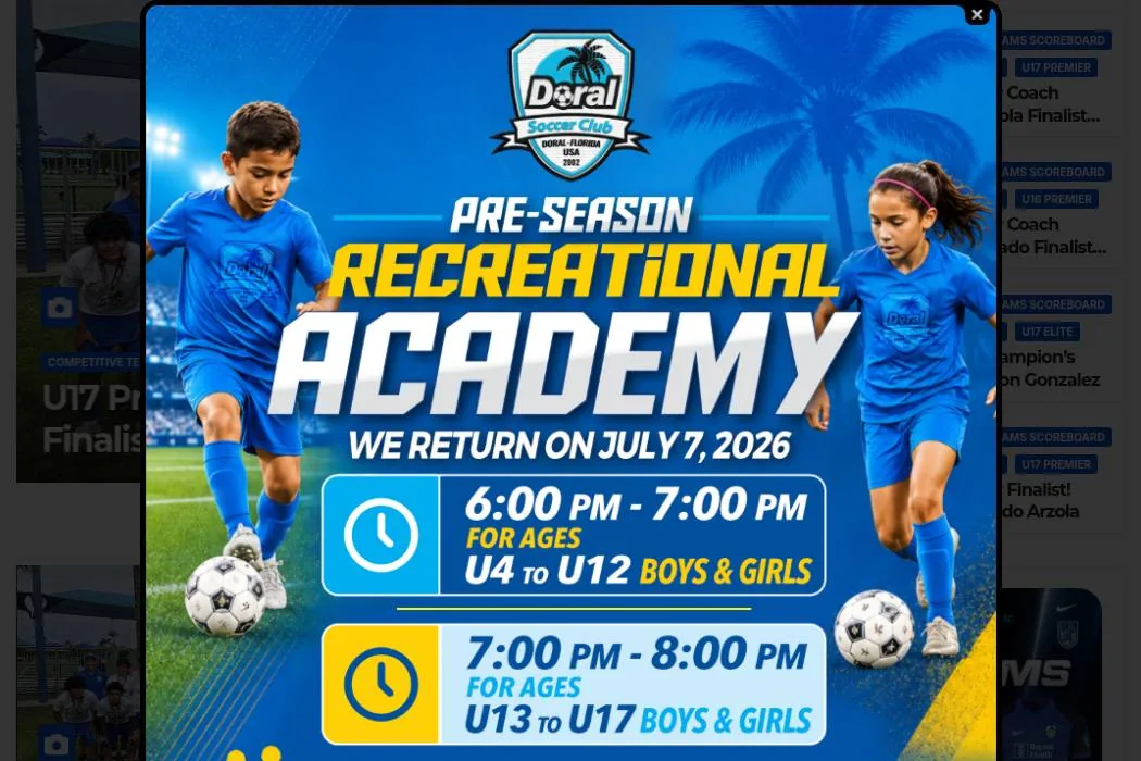 Doral Soccer Club cover