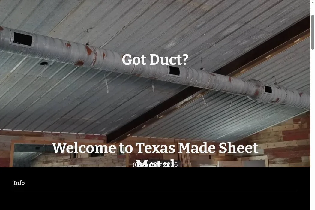 Texas Made Sheet Metal cover