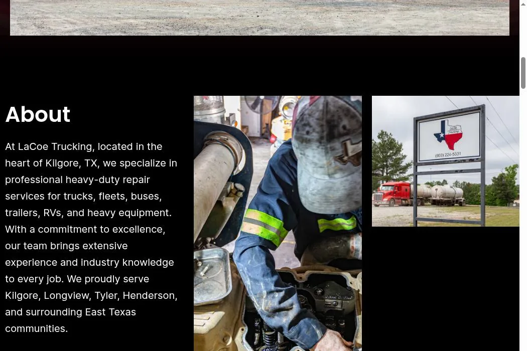 LaCoe Trucking LLC cover