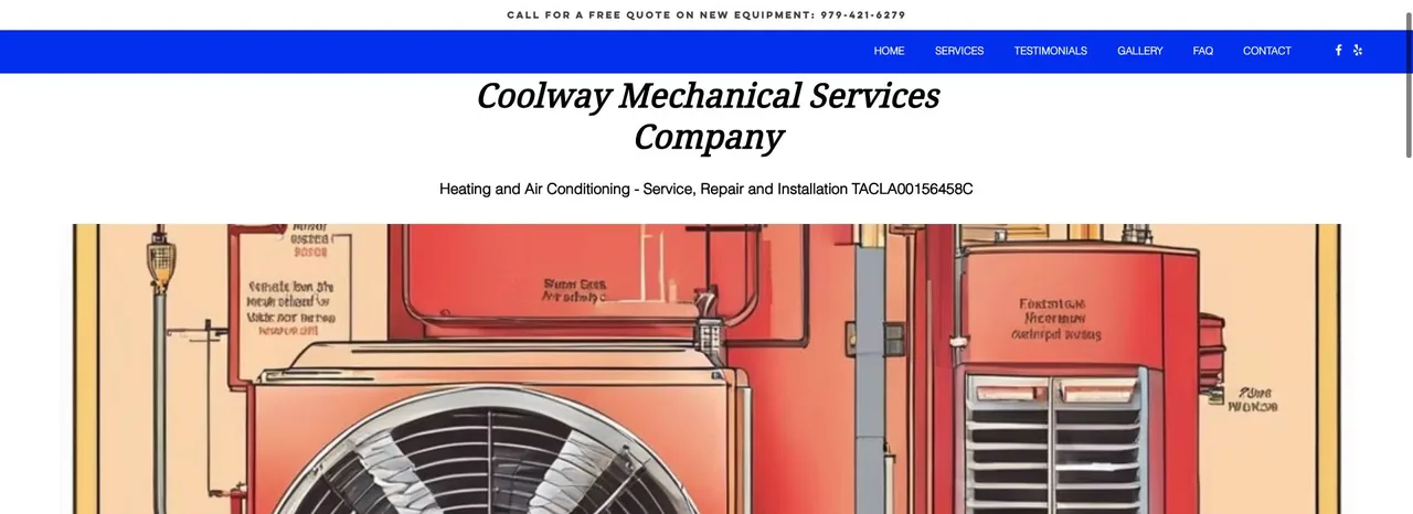 Coolway Mechanical Services Company cover