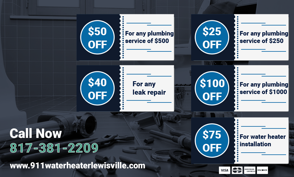 911 Water Heater Lewisville TX logo