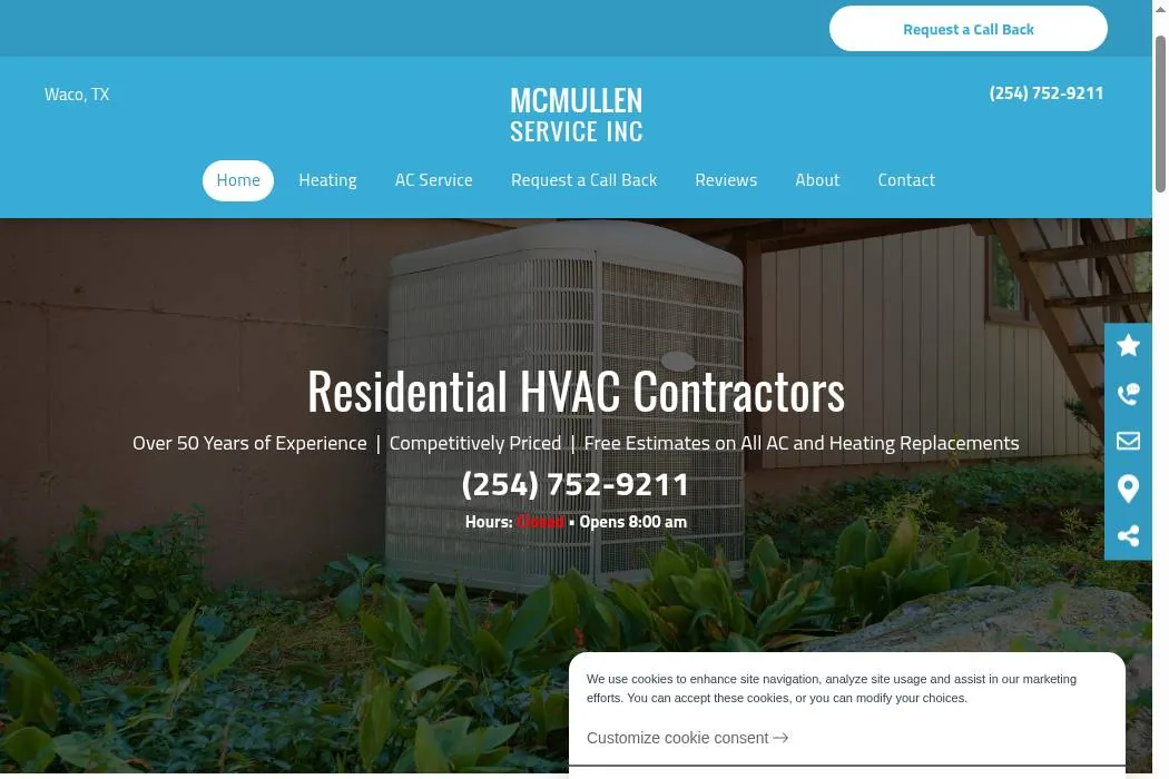 McMullen Service Inc cover