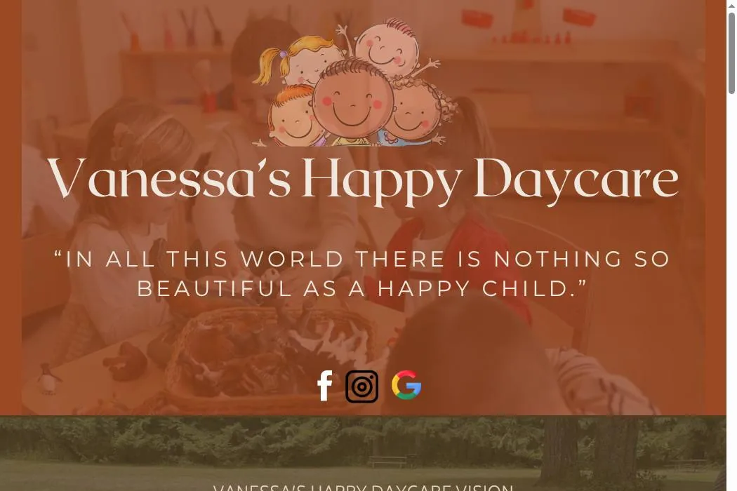 Vanessa’s Happy Daycare cover