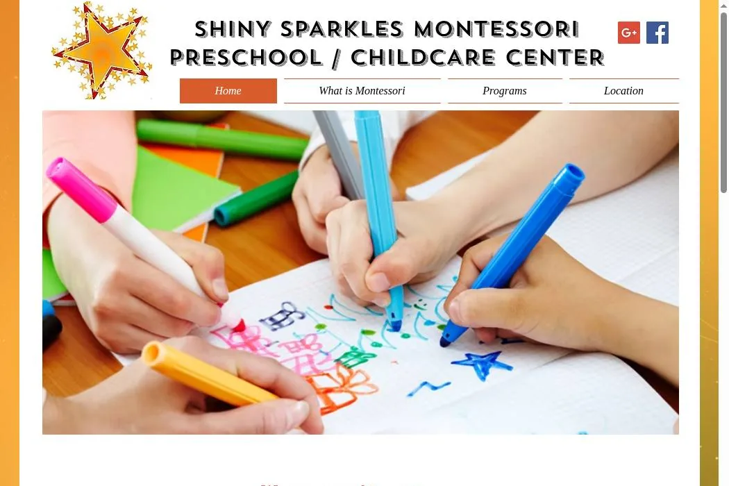 SHINY SPARKLES MONTESSORI cover