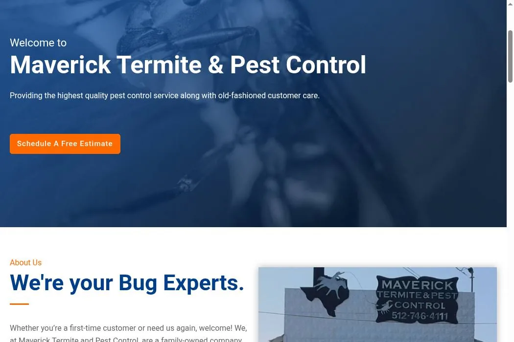 Maverick Termite & Pest Control cover