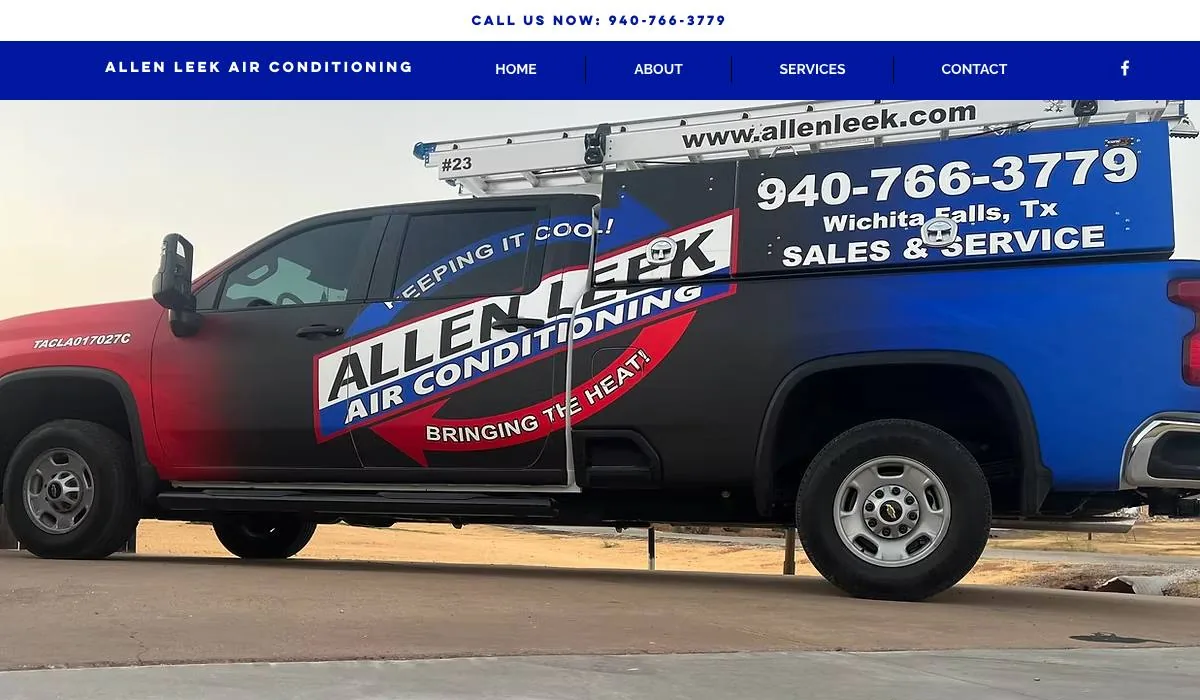 ALLEN LEEK AIR CONDITIONING cover
