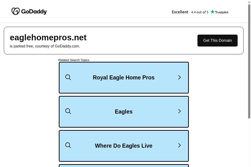 Eagle Home Pros cover