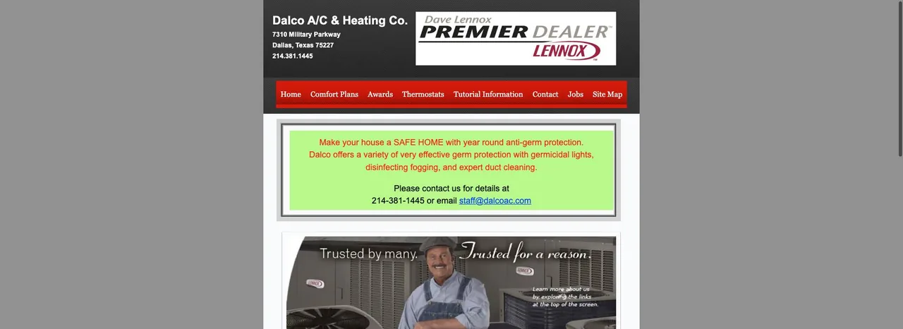 Dalco Air Conditioning & Heating Co. cover