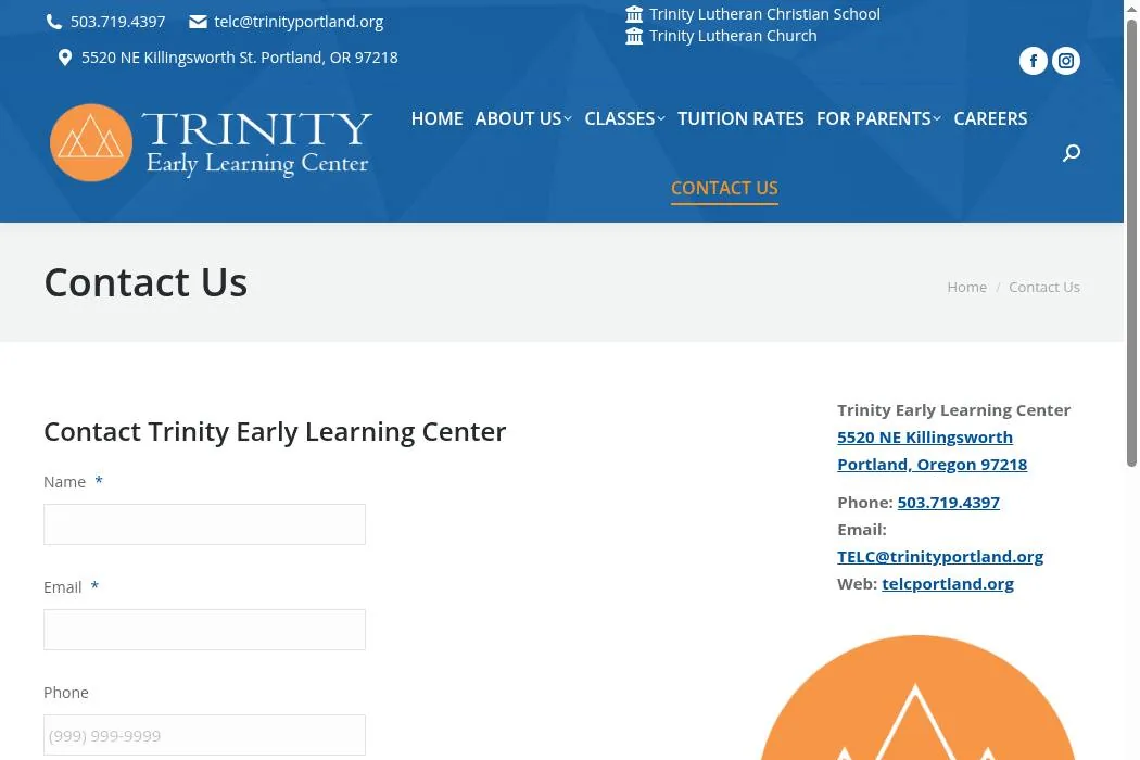 Trinity Early Learning Center cover