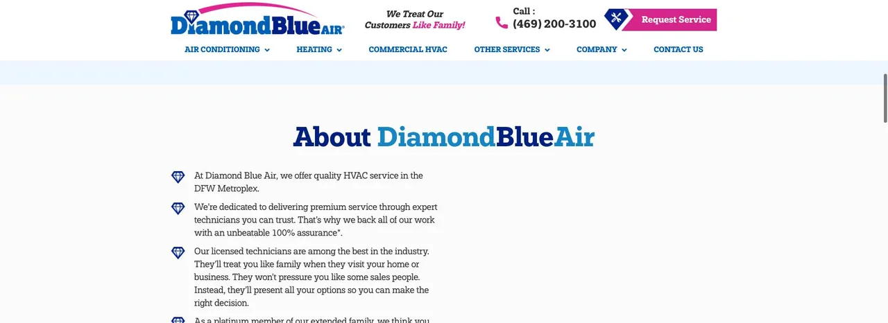 Diamond Blue Air cover