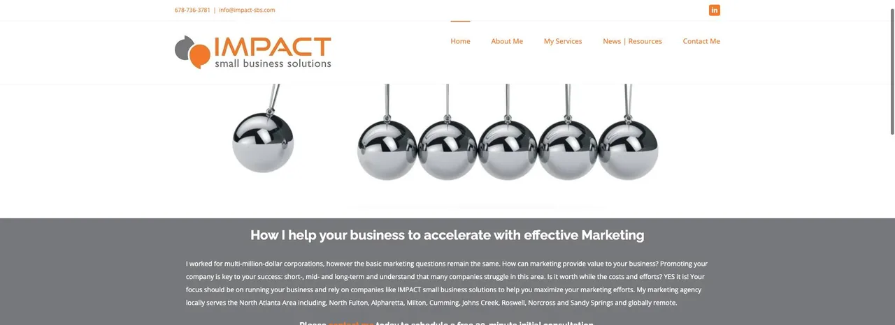IMPACT small business solutions cover