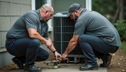 HVACMax Heating and Cooling logo