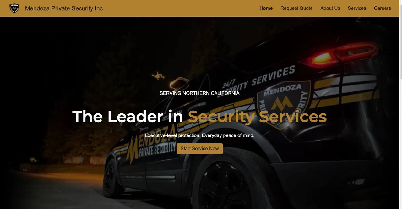 Mendoza Private Security Inc cover