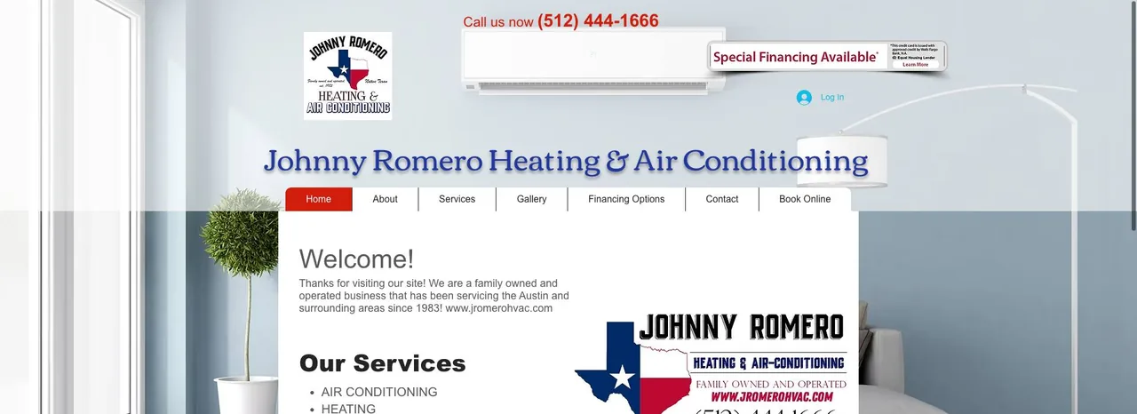 Johnny Romero Heating & Air Conditioning cover