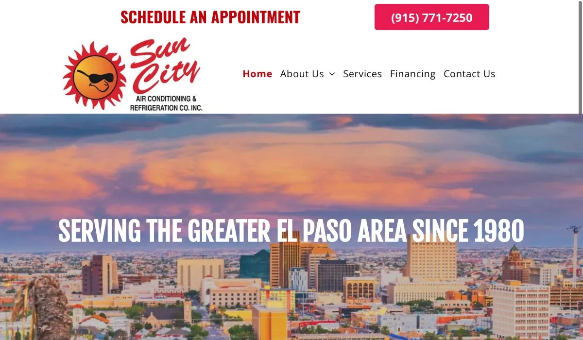 Sun City Air Conditioning Co. Inc. cover