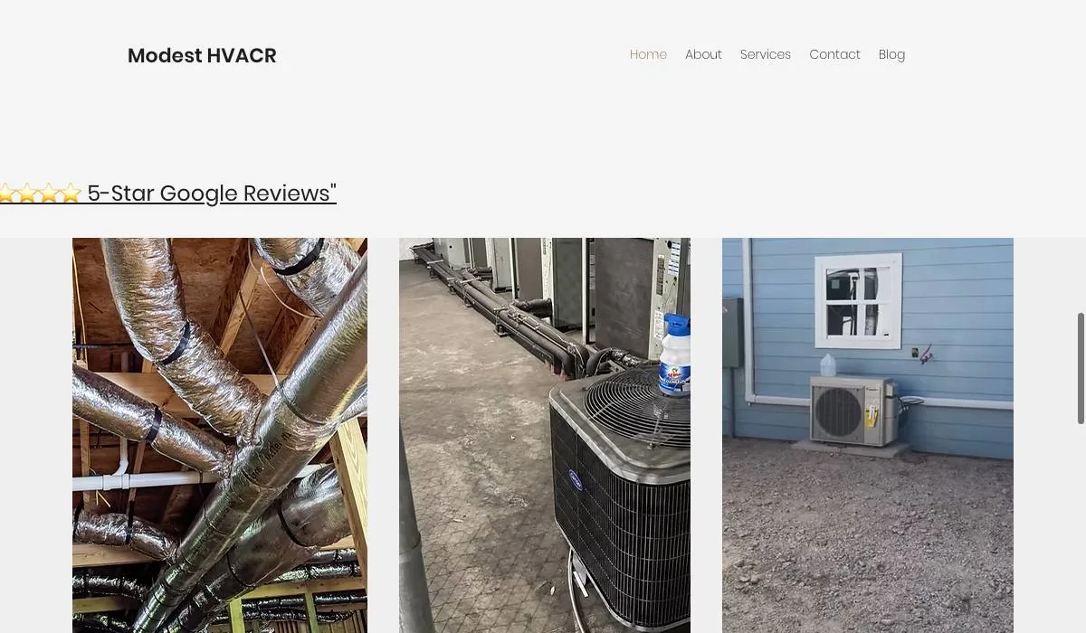 Modest HVACR cover