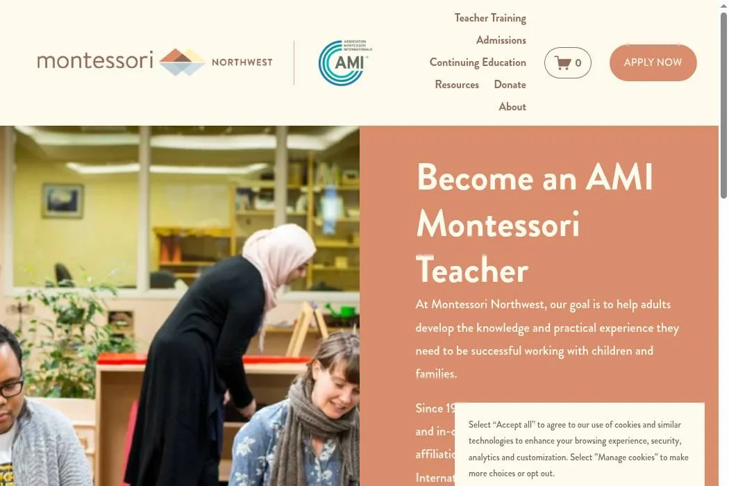 Montessori Northwest cover