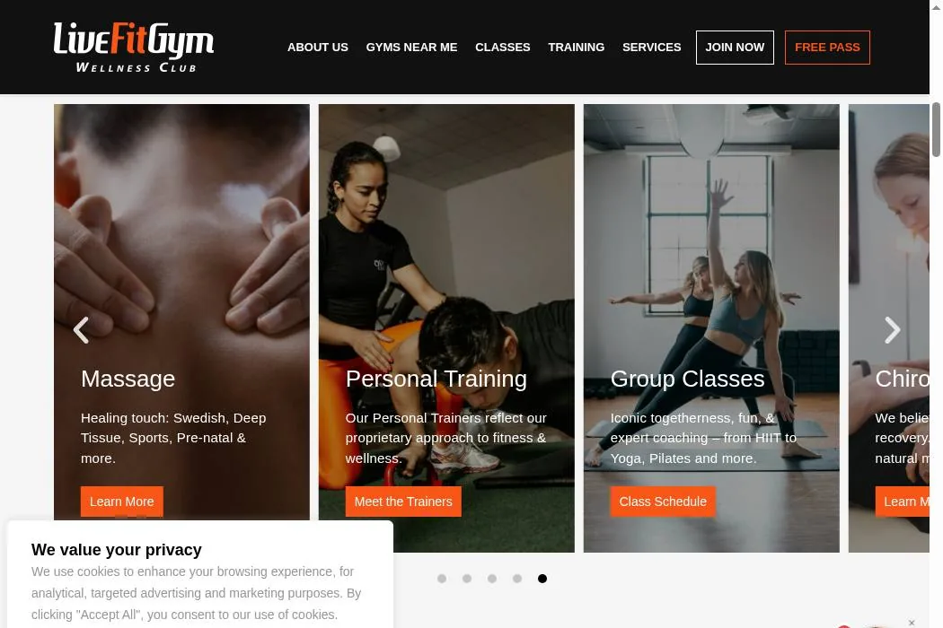 Live Fit Gym cover
