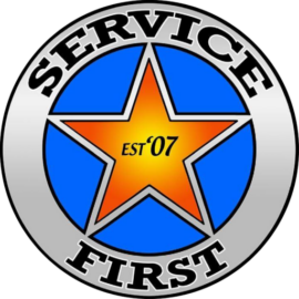 Service First AC & Heating logo