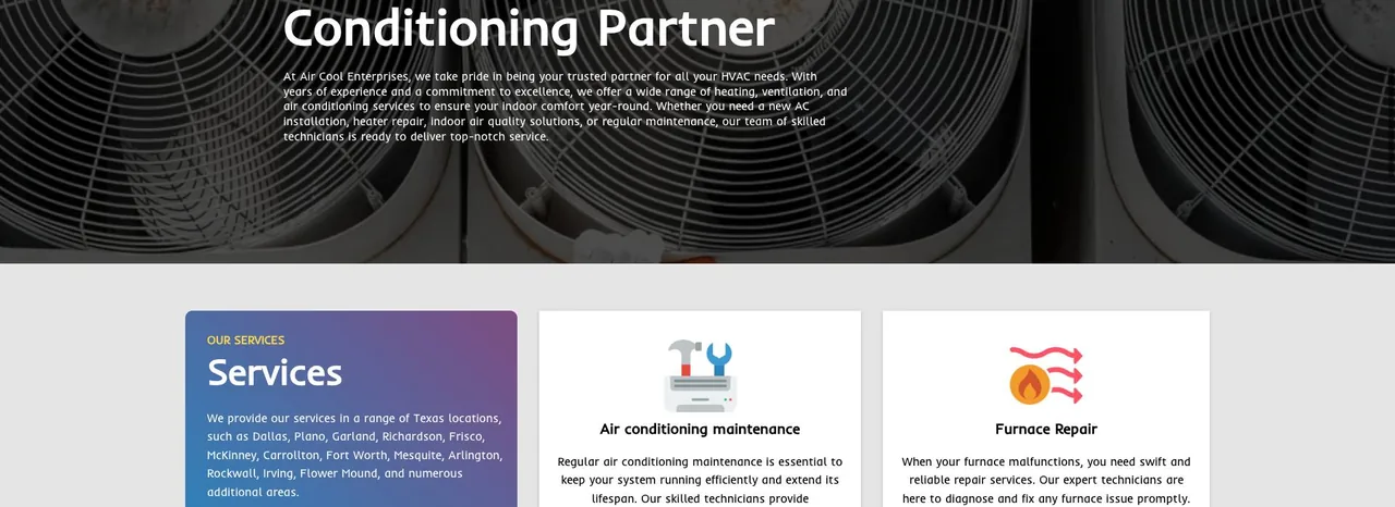 Aircool Enterprises cover