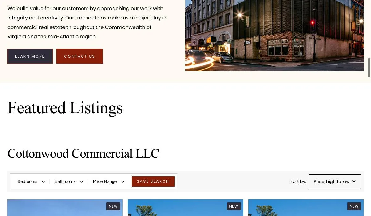 Cottonwood Commercial cover