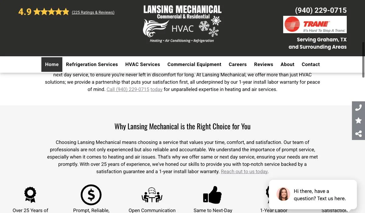 Lansing Mechanical cover