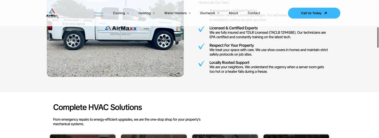 AirMaxx Heating & AC cover