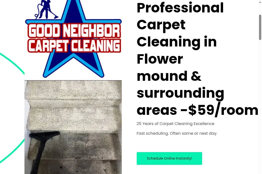 Good Neighbor Carpet Cleaning cover