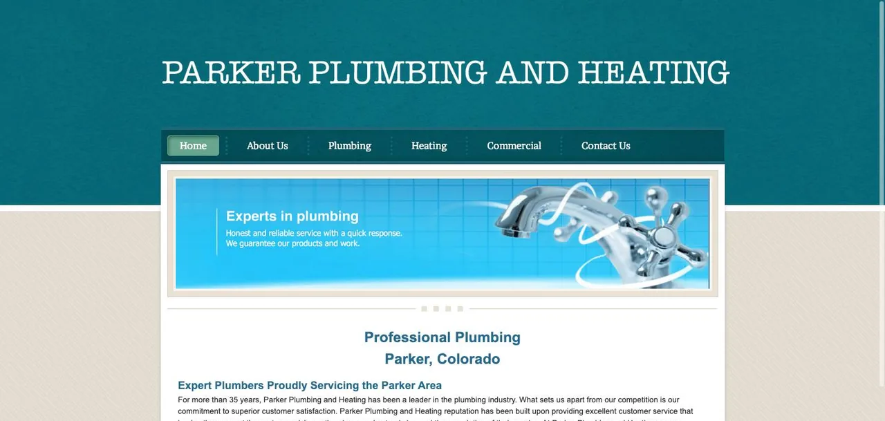 Parker Plumbing and Heating cover