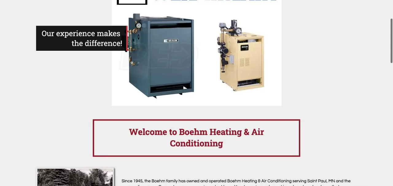 Boehm Heating & Air Conditioning cover