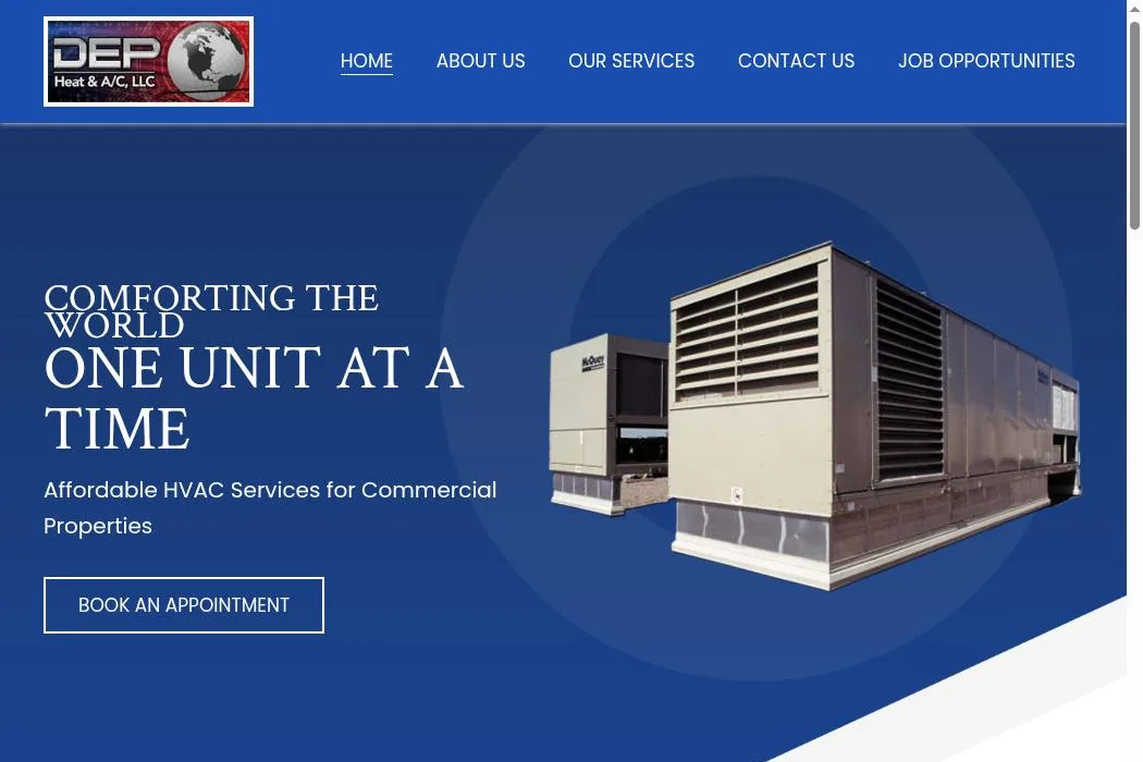 DEP Heat & AC, LLC cover