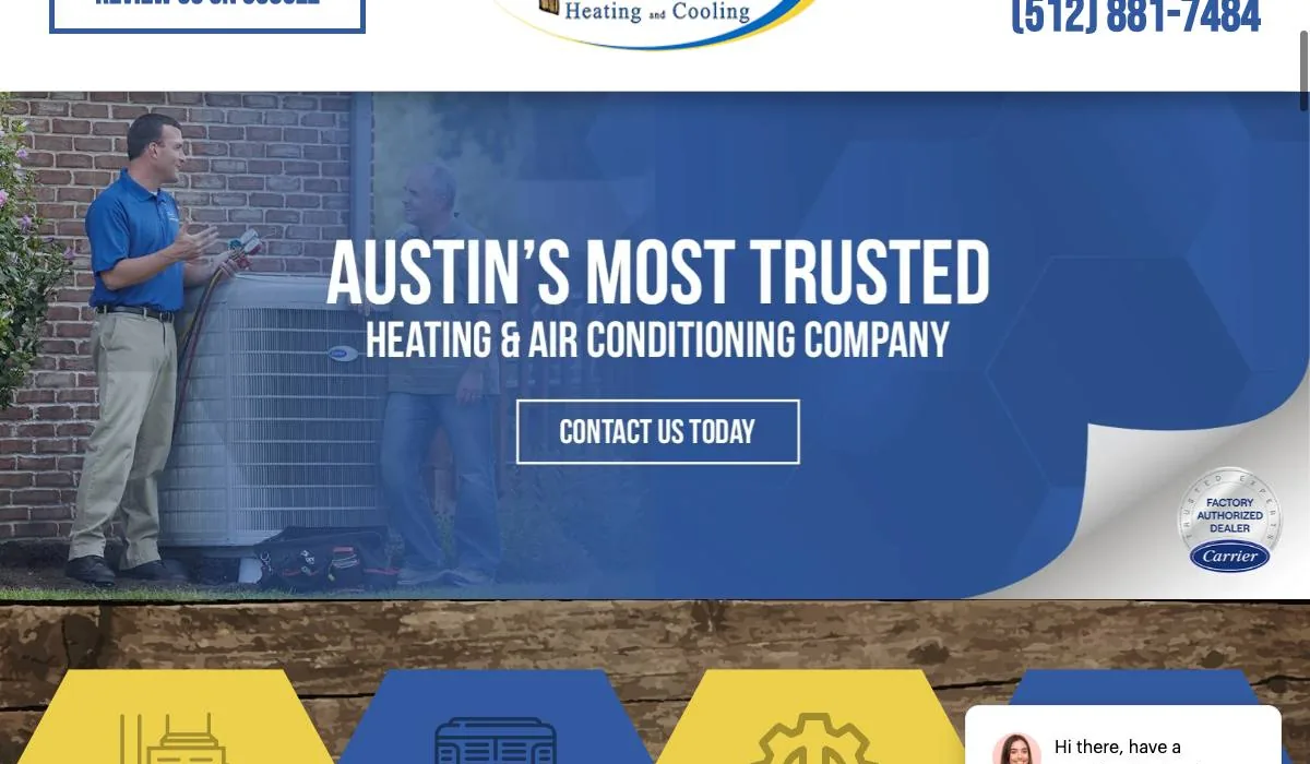 Trusted Heating and Cooling cover