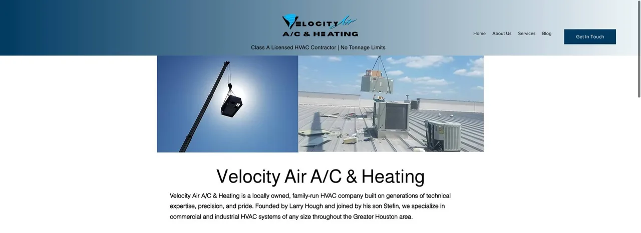 Velocity Air A/C & Heating cover