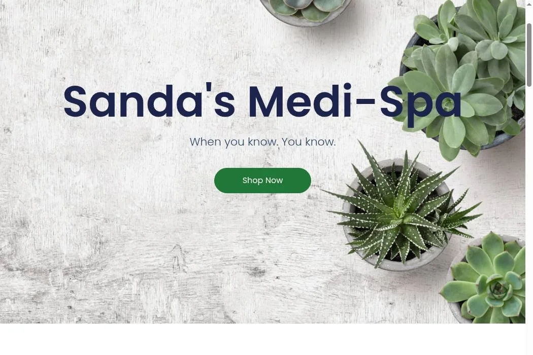 Sanda's Medi-Spa cover