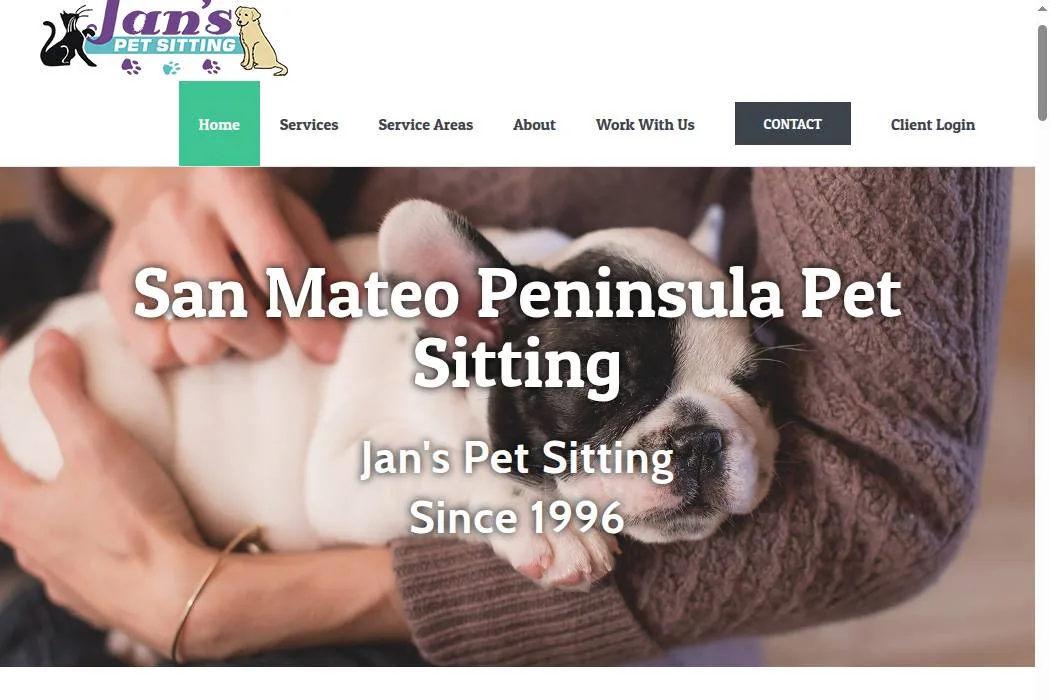 Jan's Pet Sitting cover