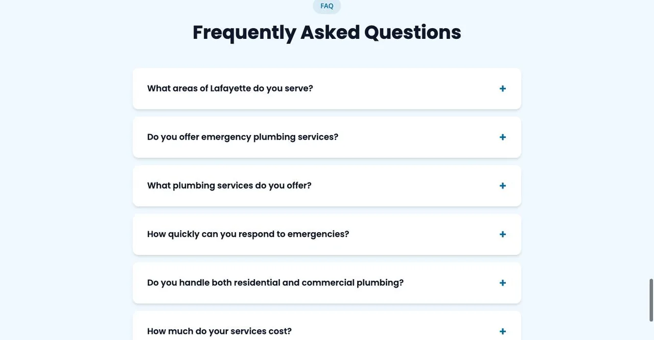 Master Plumbing Repair Lafayette cover