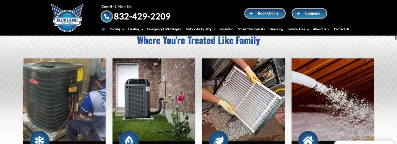 Blue Label Services cover