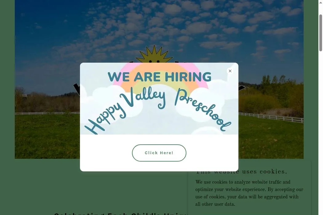 Happy Valley Preschool & Child Care cover