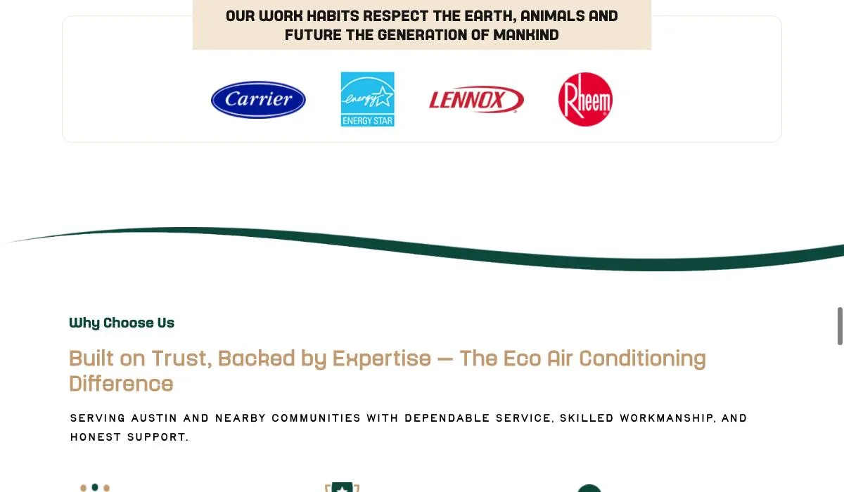 Eco Air Conditioning cover