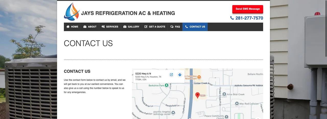 Jays Refrigeration AC & Heating cover