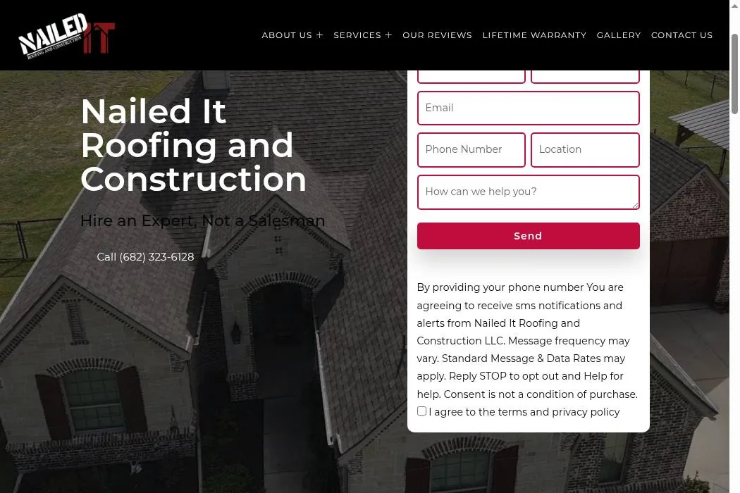 Nailed It Roofing and Construction cover