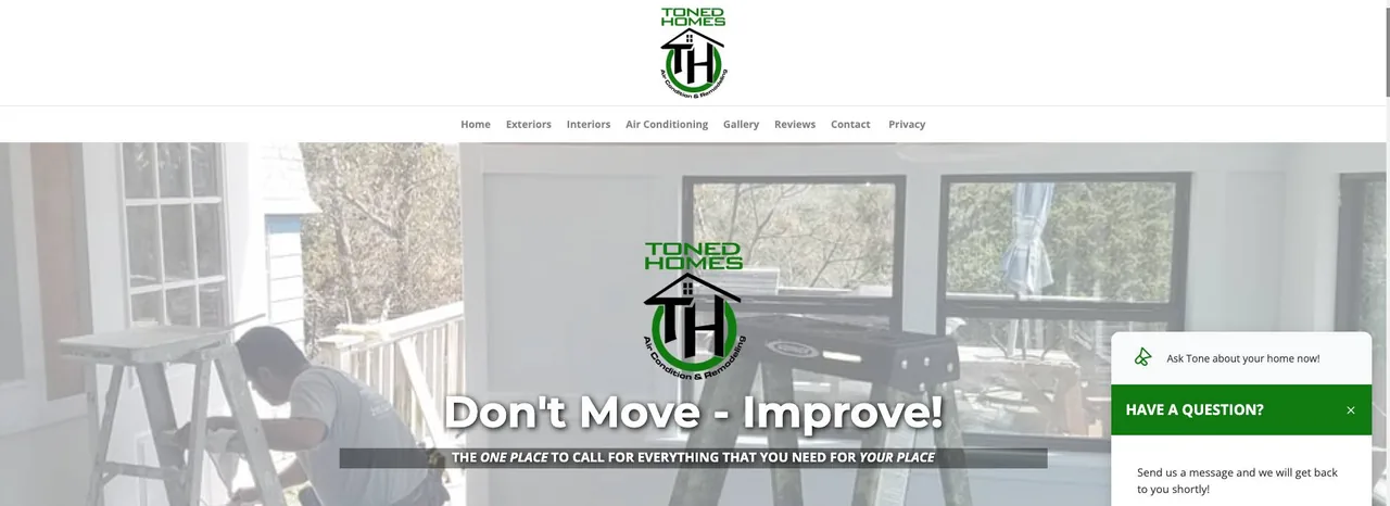 Toned Homes LLC cover