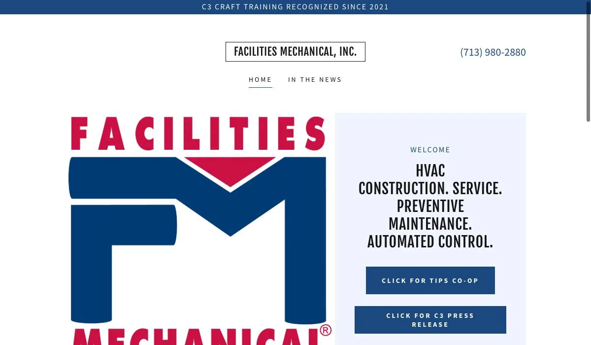 Facilities Mechanical, Inc. cover