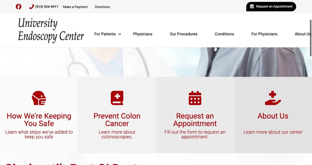 University Endoscopy Center cover
