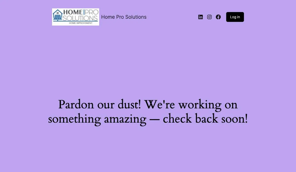 Home Pro Solutions cover